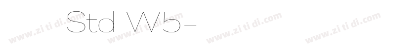 華康翩翩體 Std W5字体转换